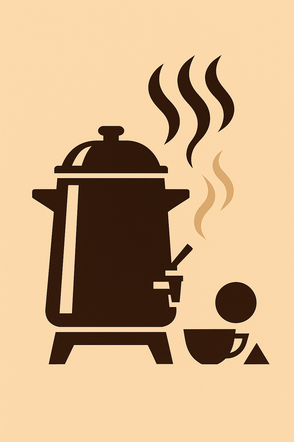 Commercial coffee urns for catering