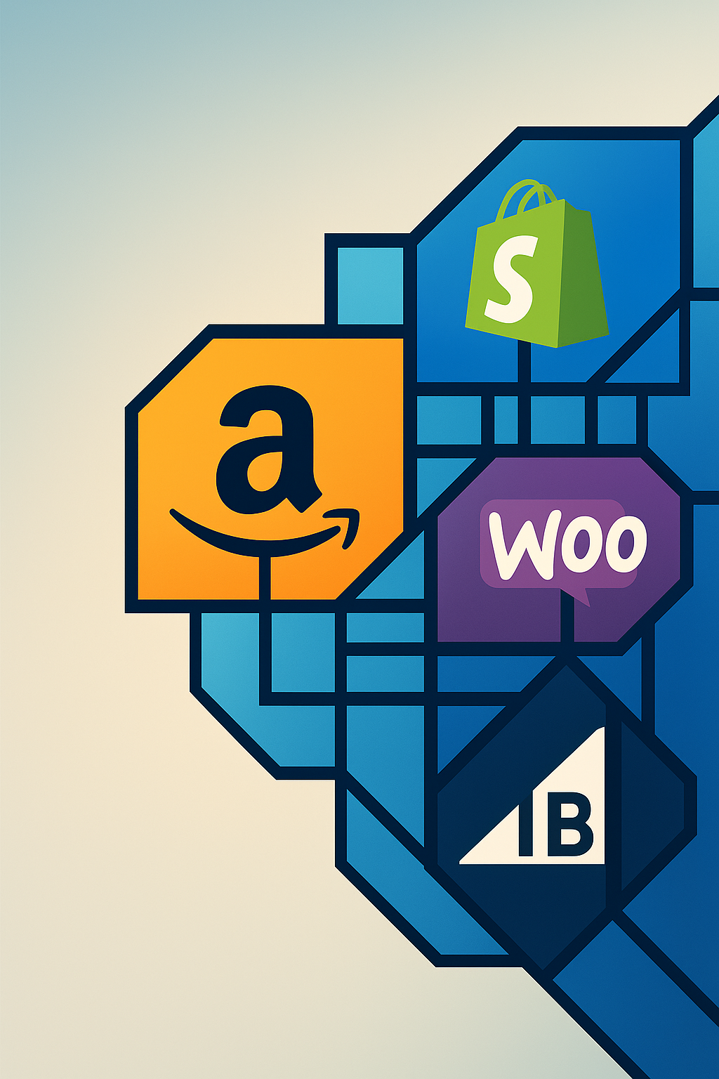  Montage of top Iranian online retailer brands and products 