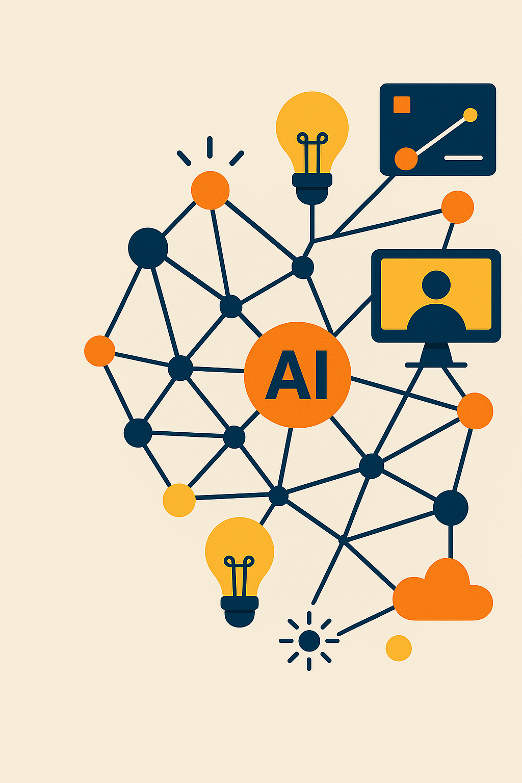 Visual panel for AI Influencer generator tools