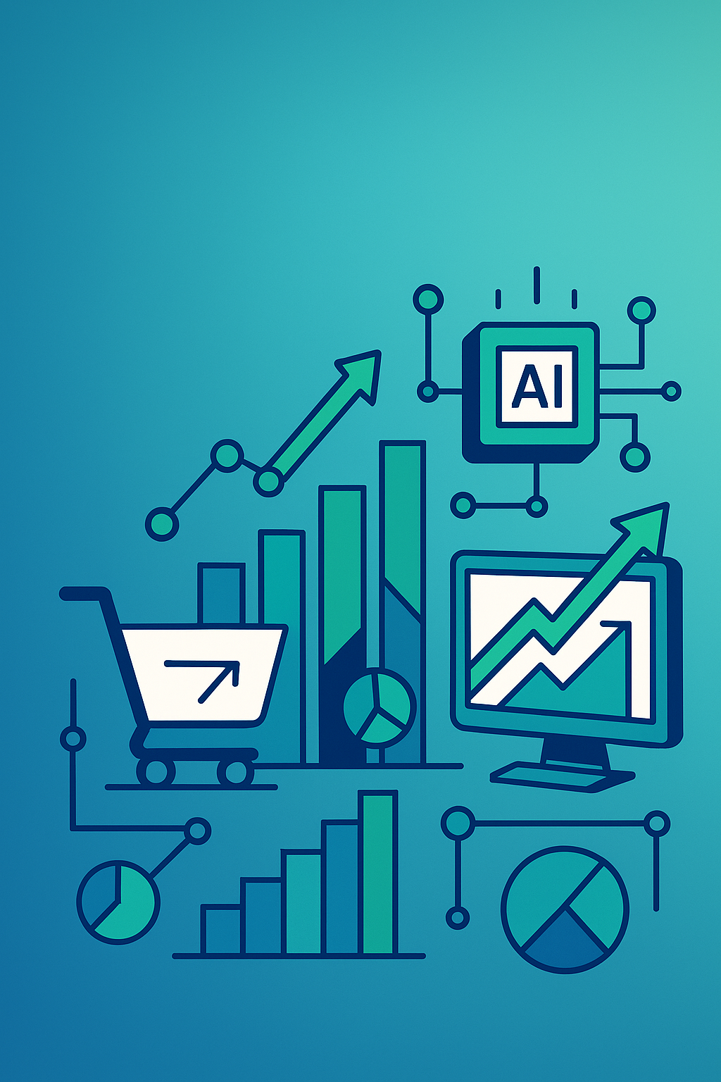 AI product listing tool report graphic