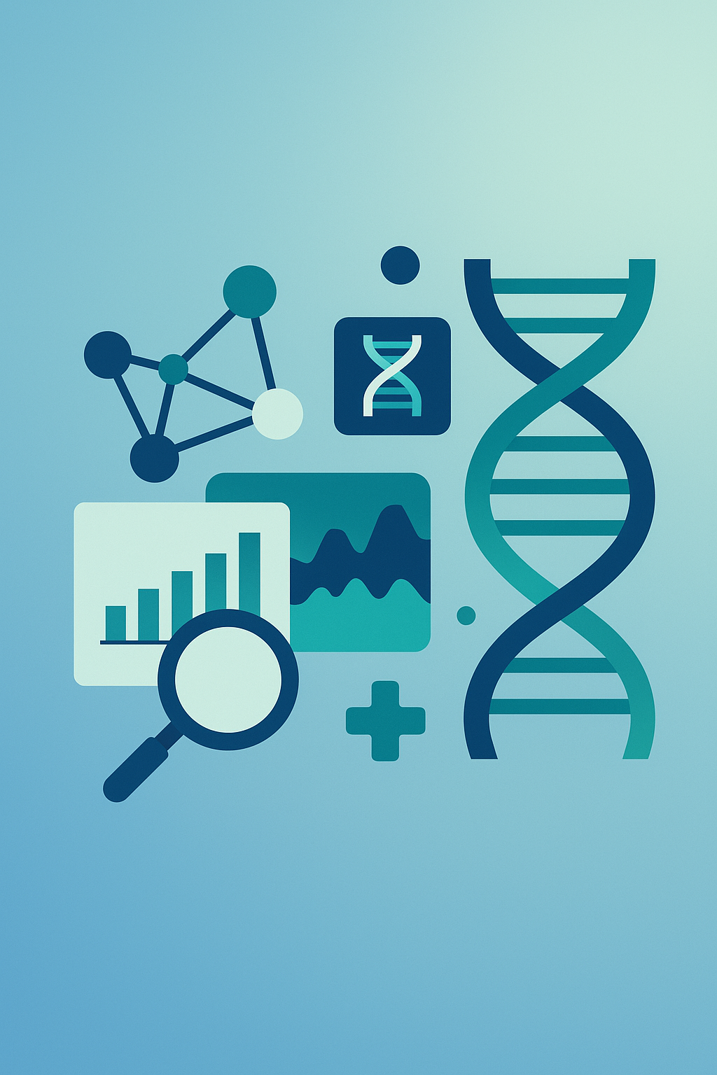 Health and genomics data visualized by advanced AI systems