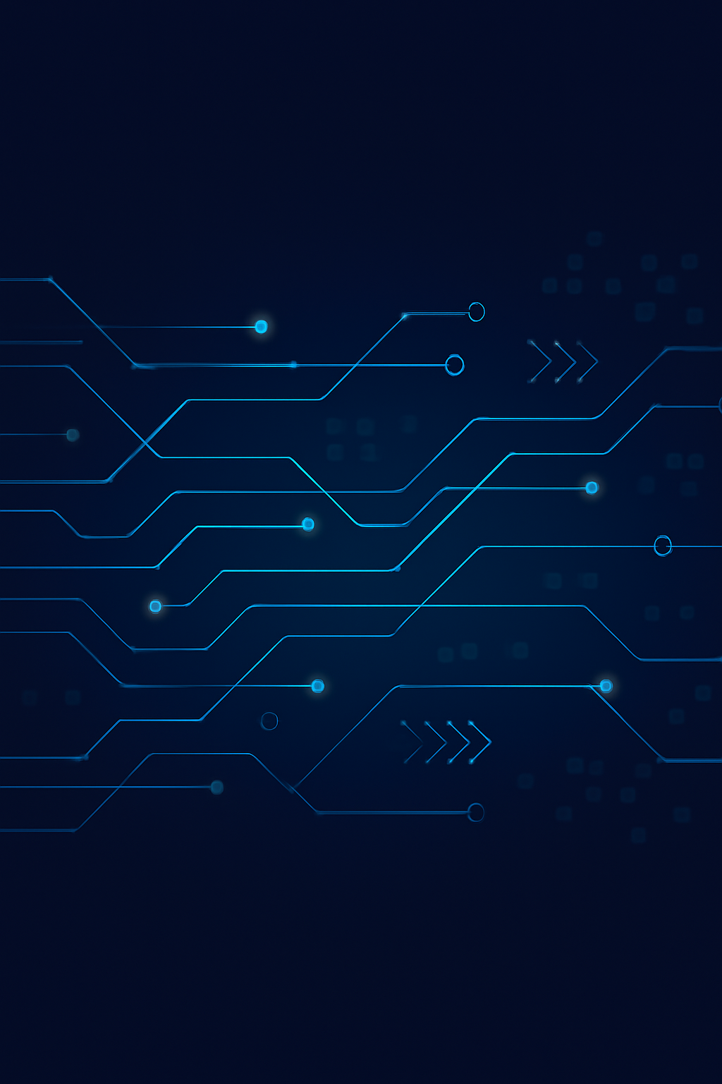 Illustration: AI automation in progress