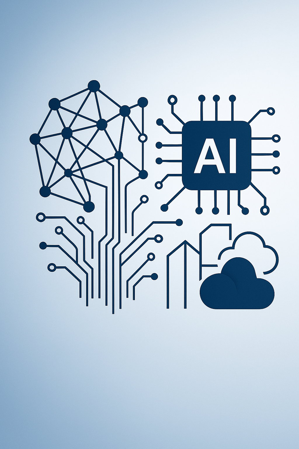 AI agents concept illustration